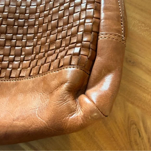 Woven Leather Backpack - Picture 5 of 14